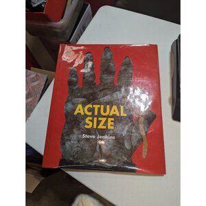 KOHL'S CARES FOR KIDS Actual Size Book By Steve Jenkins